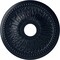 Ekena Millwork Bailey Ceiling Medallion (Fits Canopies up to 5 3/4"), 18"OD x 3 3/4"ID x 1 1/2"P, Midnight Dream CM18BIMDF - alternate 1